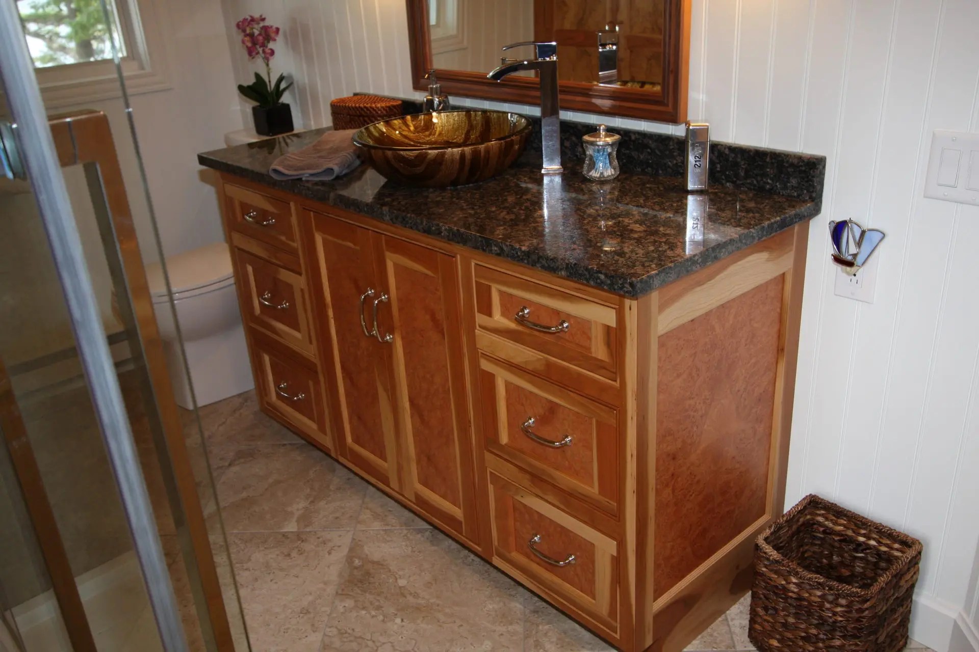 Bathroom Wooden for Vanity / Sink in Boston Custom Wood