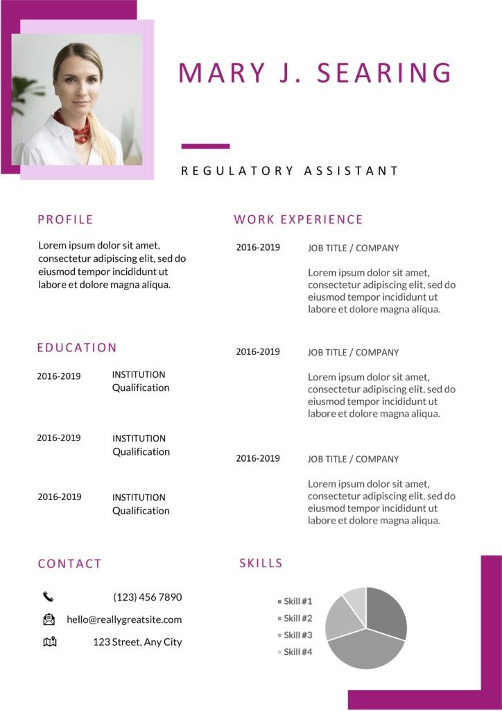 Free Clean Professional Resume Template word CV Resume download Share