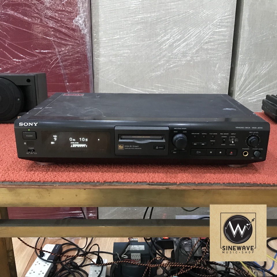 SONY MDSJE510 เครื่องเล่น MD เล่นและบันทึกได้ปรกติ +++++ +++++ SONY