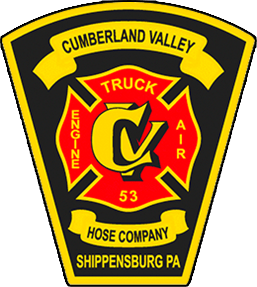 Thank You For Getting Your Address Sign Cumberland Valley Hose Co. No. 2