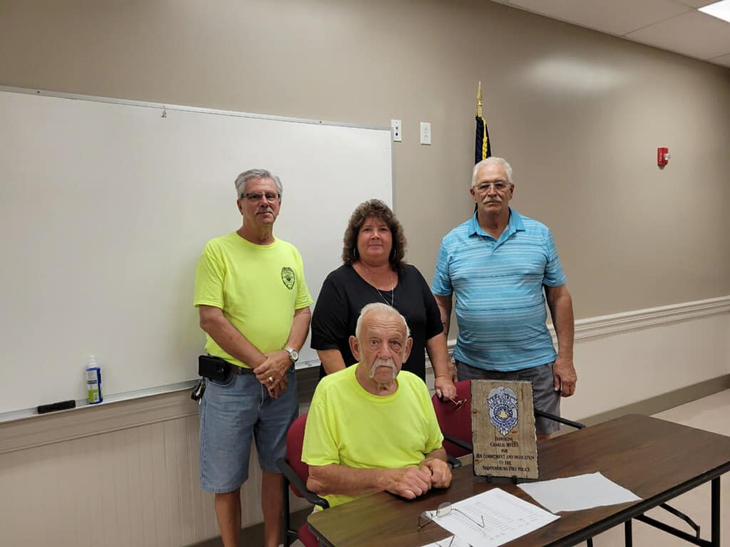 Congratulations Chief Emeritus of the Vigilant Hose Company