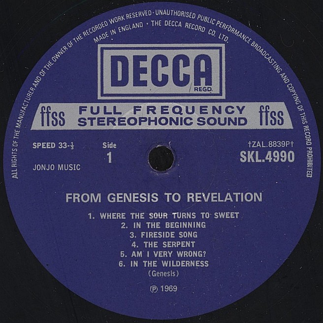 Label Variations Decca Records
