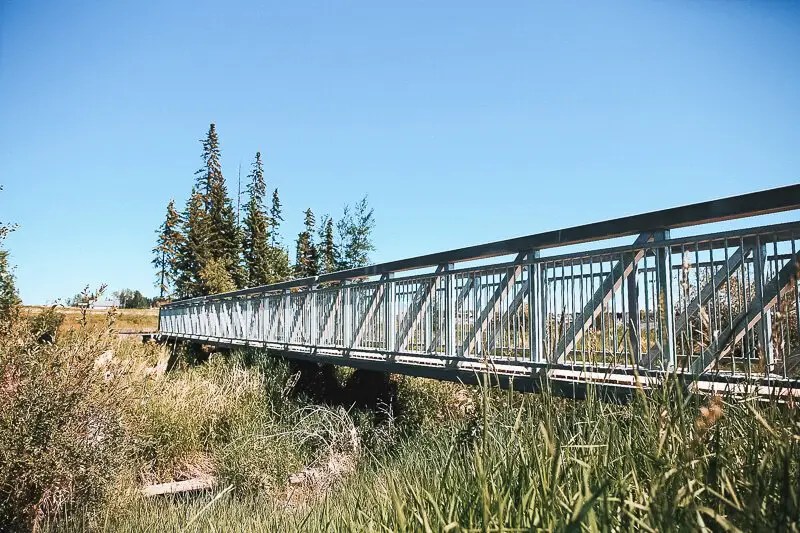 Drayton Valley Pedestrian Bridge CVL Engineers Inc.