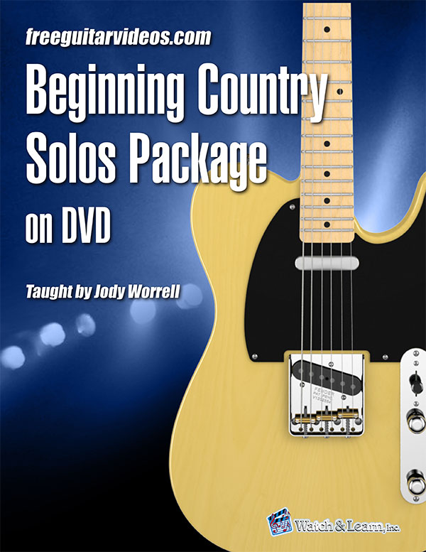 Beginning Country Guitar Solos Package Watch & Learn