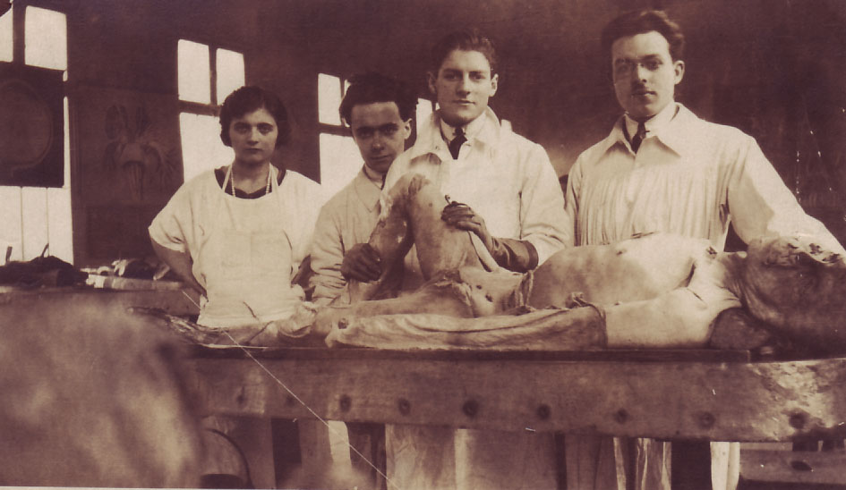 Lived for Others, Was Killed for Us… Old Medical Dissection Photos
