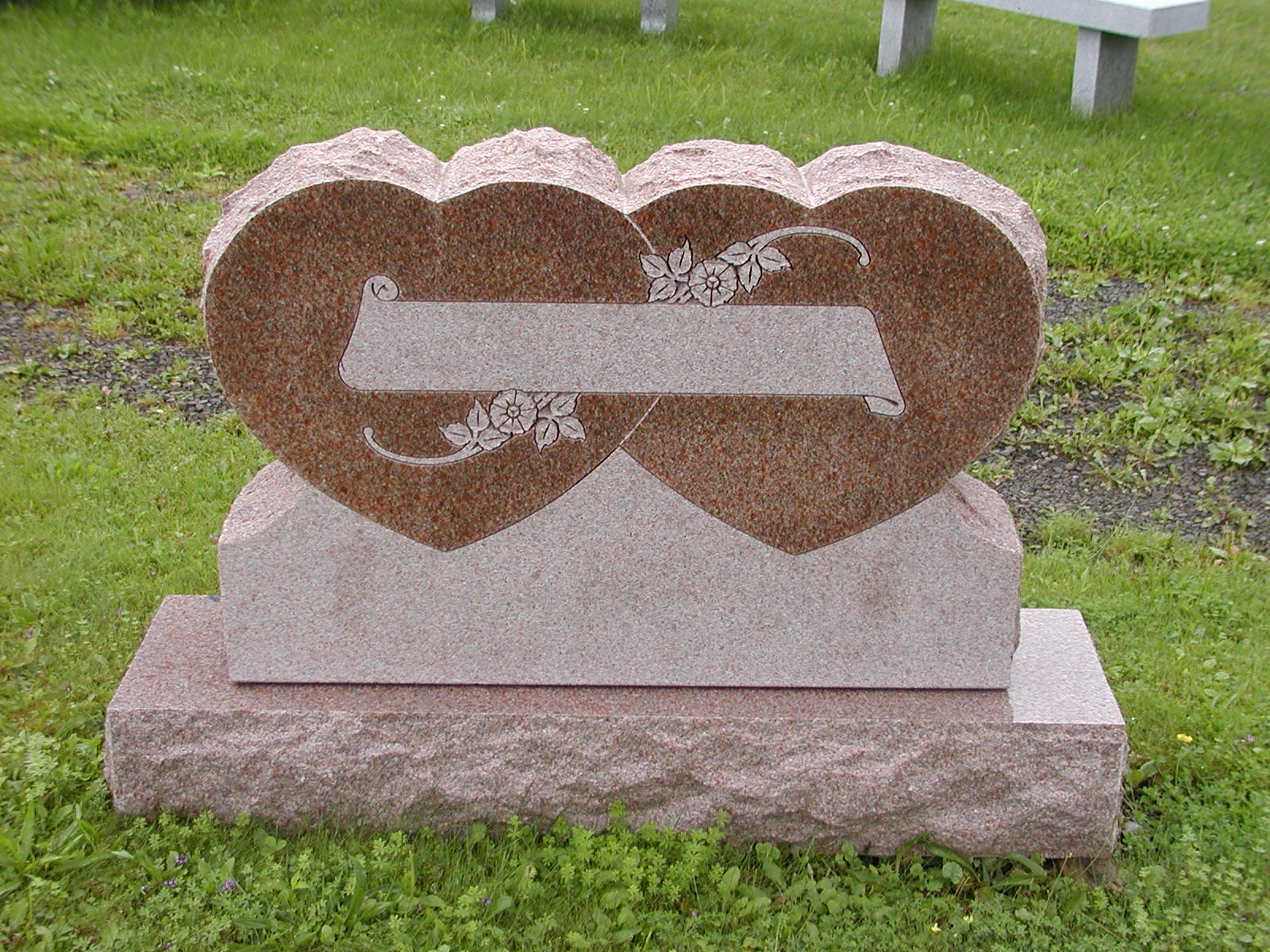 Double Heart Memorial Cherry Valley Memorials