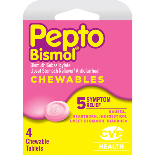CVP Pepto Bismol 4ct Consumer Value Products, Inc.