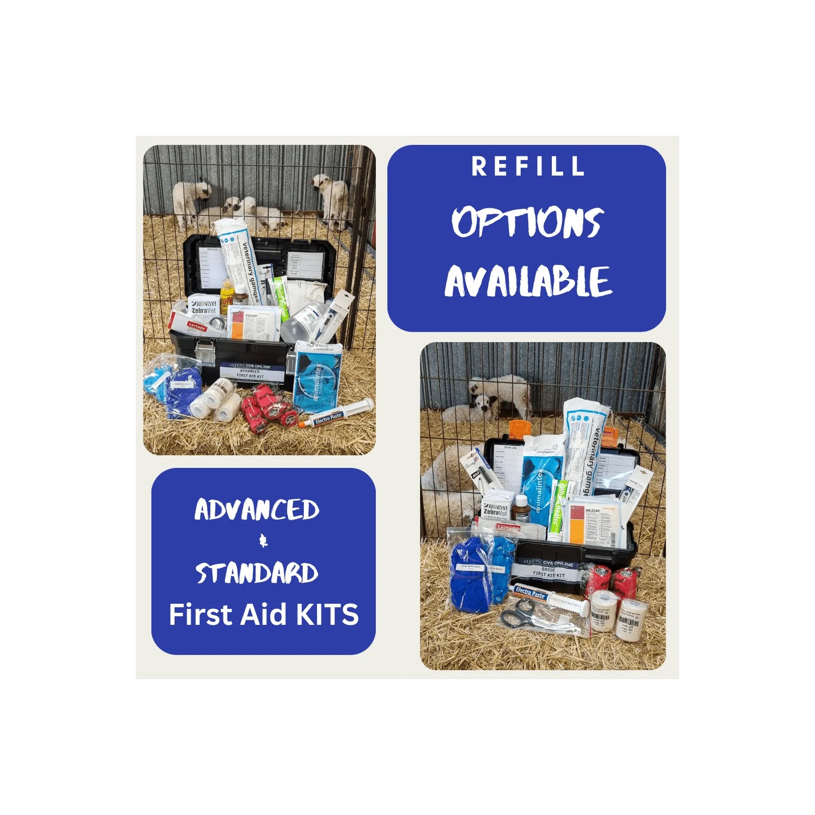 Refill First Aid Kit Advanced CVS Online Vet, Pet & Farm Supplies