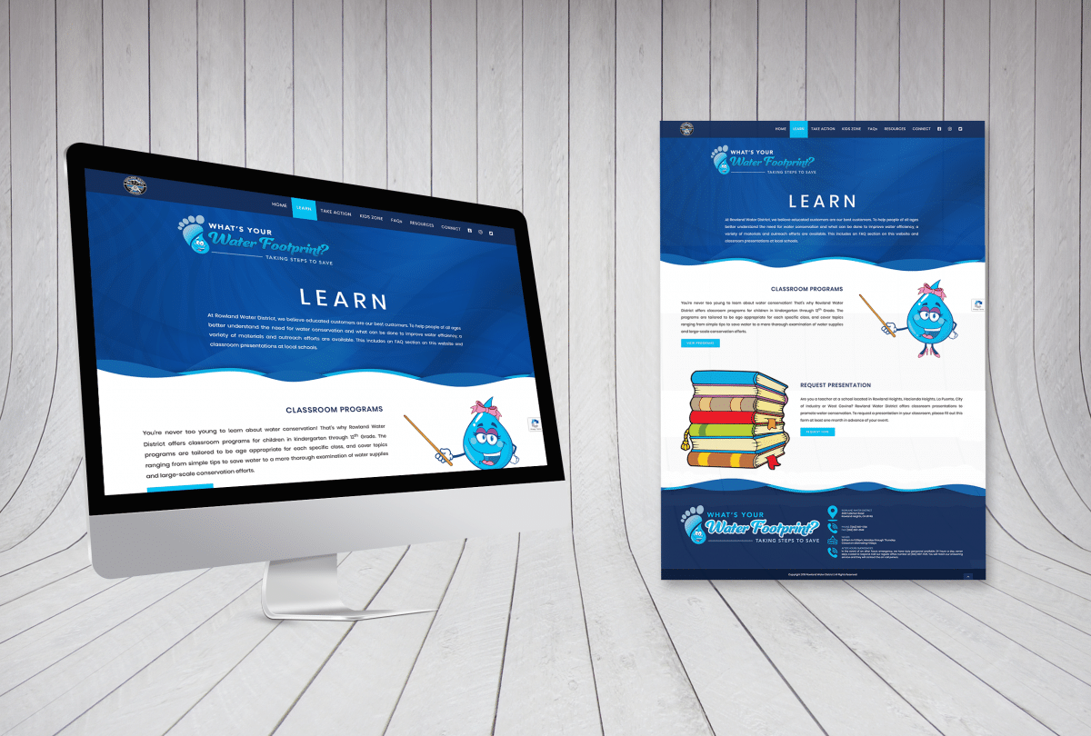 Rowland Water District Water Conservation site CV Strat