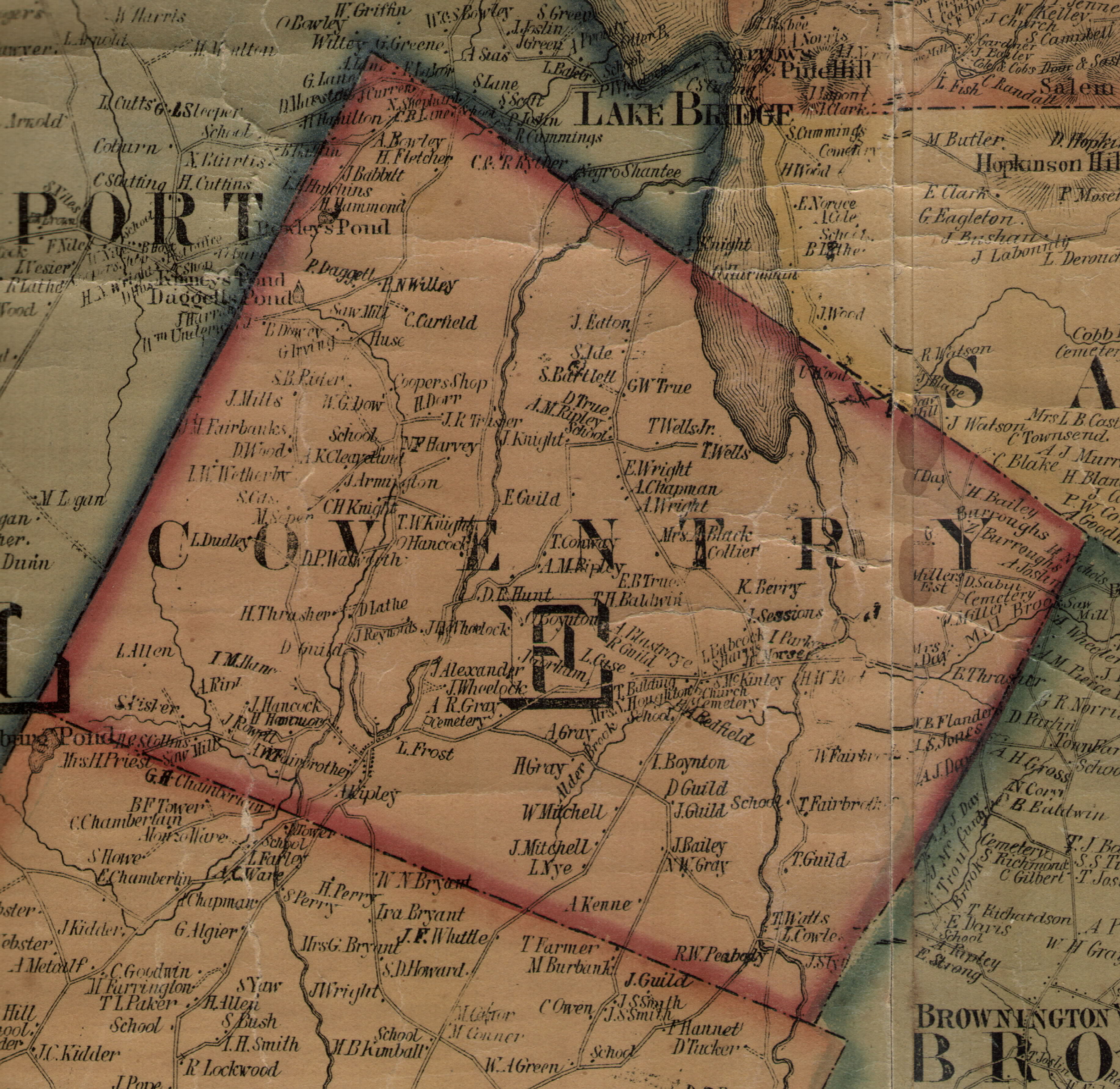 Coventry Vermont History