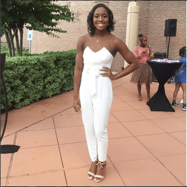 Simone Manuel home with Sugar Land celebration CW39 Houston