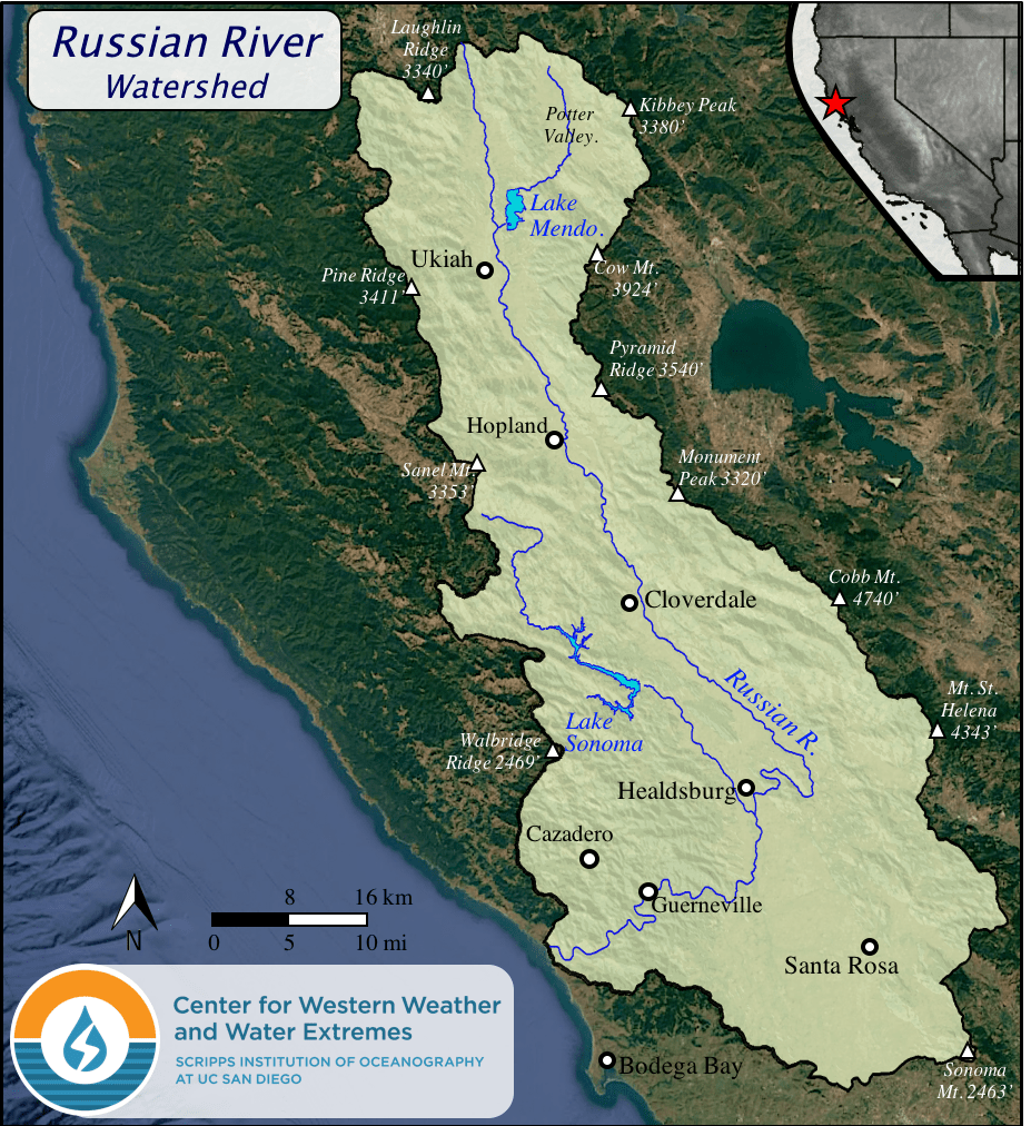 FIRO_Lake_Mendocino Center for Western Weather and Water Extremes