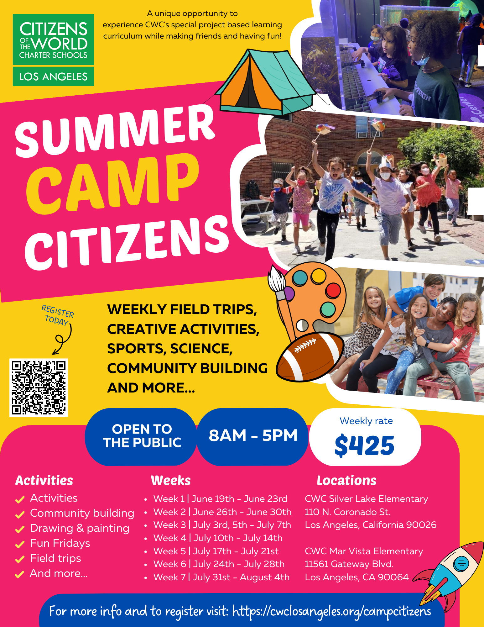 Student Programs CWC East Valley Charter Elementary School