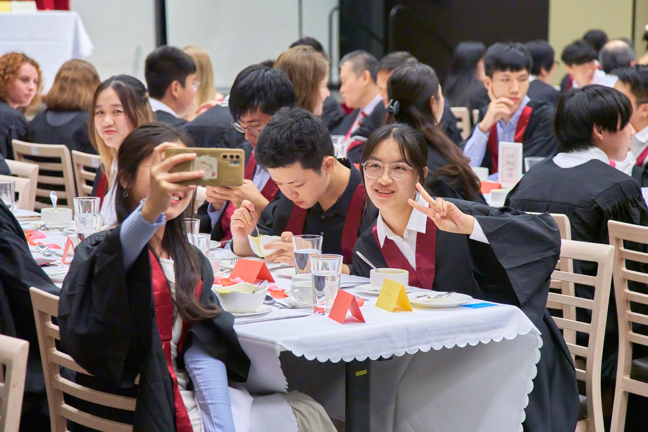 High Table Dinners CW Chu College, The Chinese University of Hong Kong.