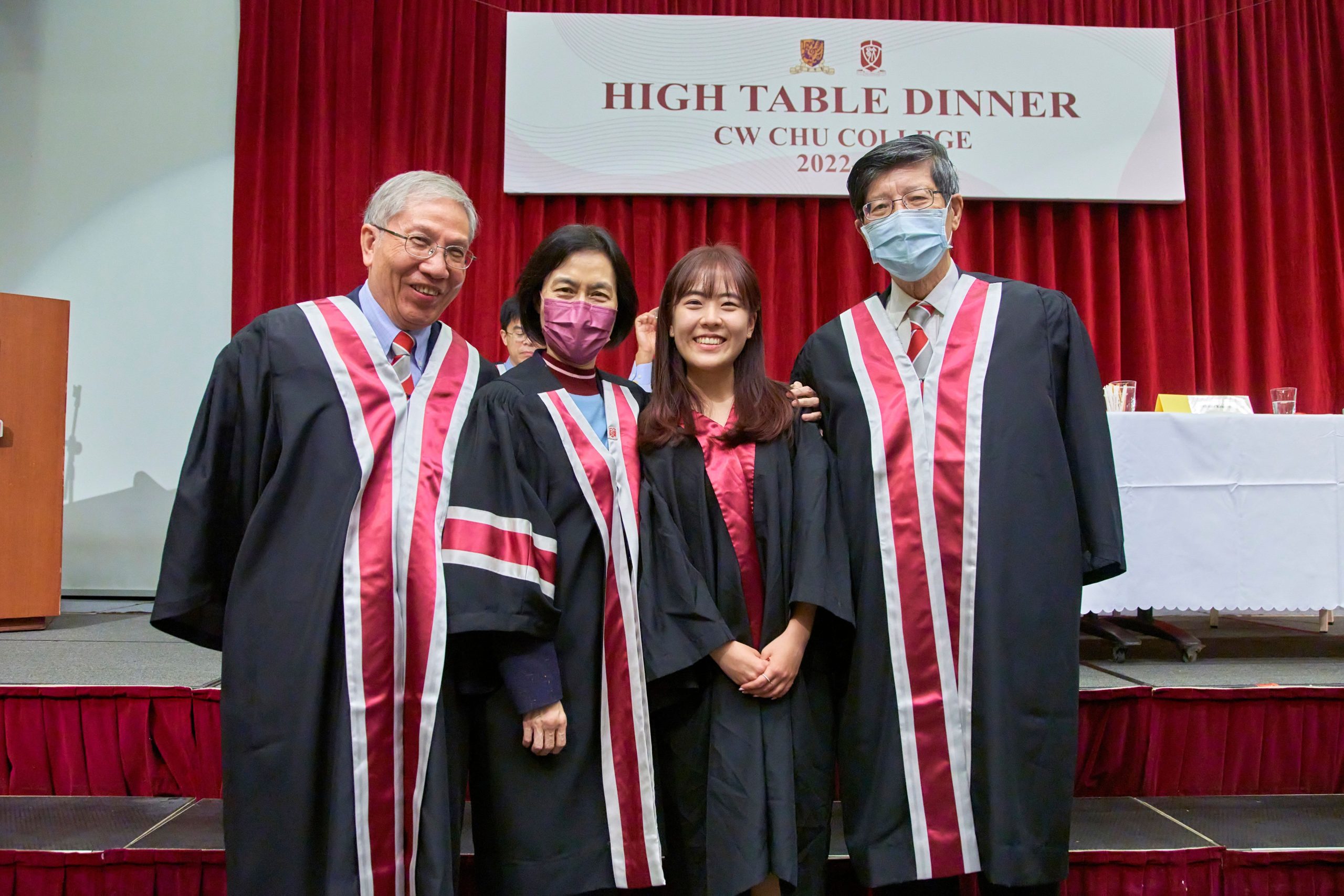 High Table Dinners CW Chu College, The Chinese University of Hong Kong.
