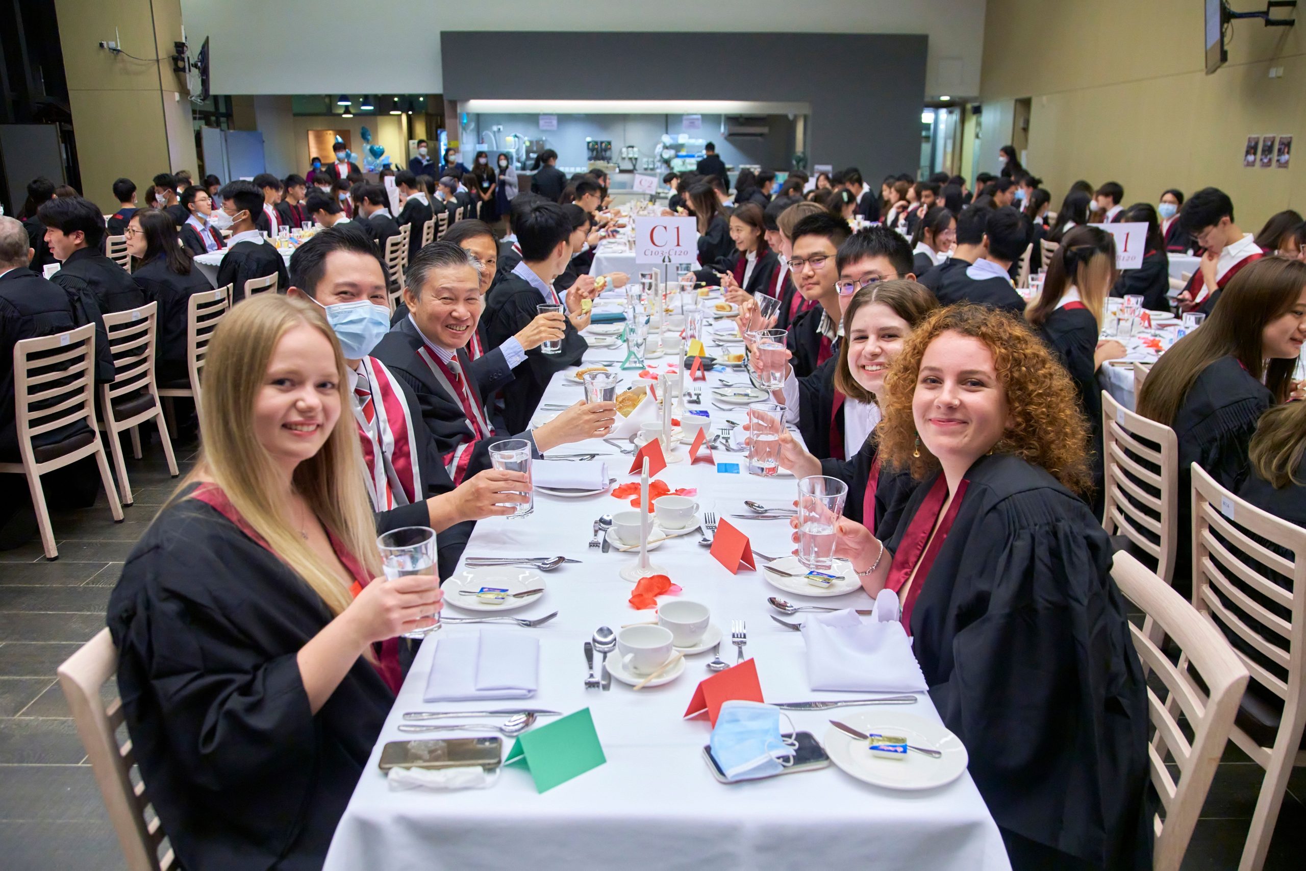 High Table Dinners CW Chu College, The Chinese University of Hong Kong.