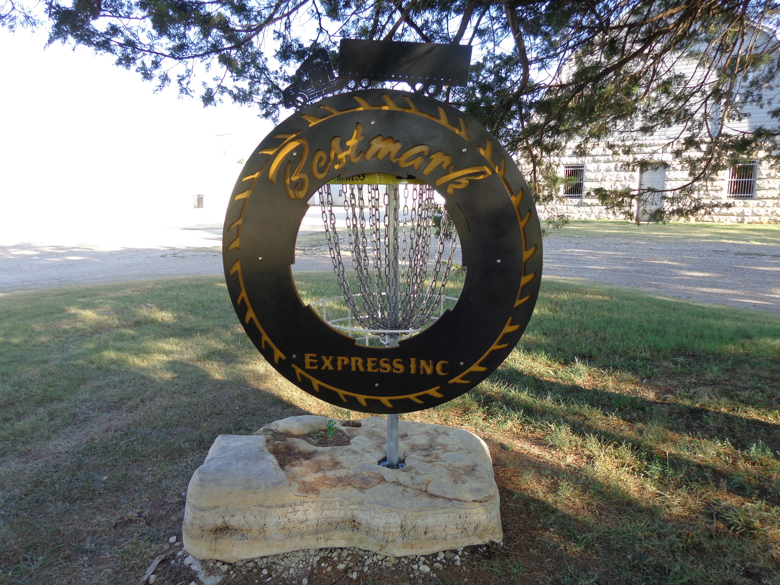 Chase Disc Golf Junior Course City of Cottonwood Falls Kansas