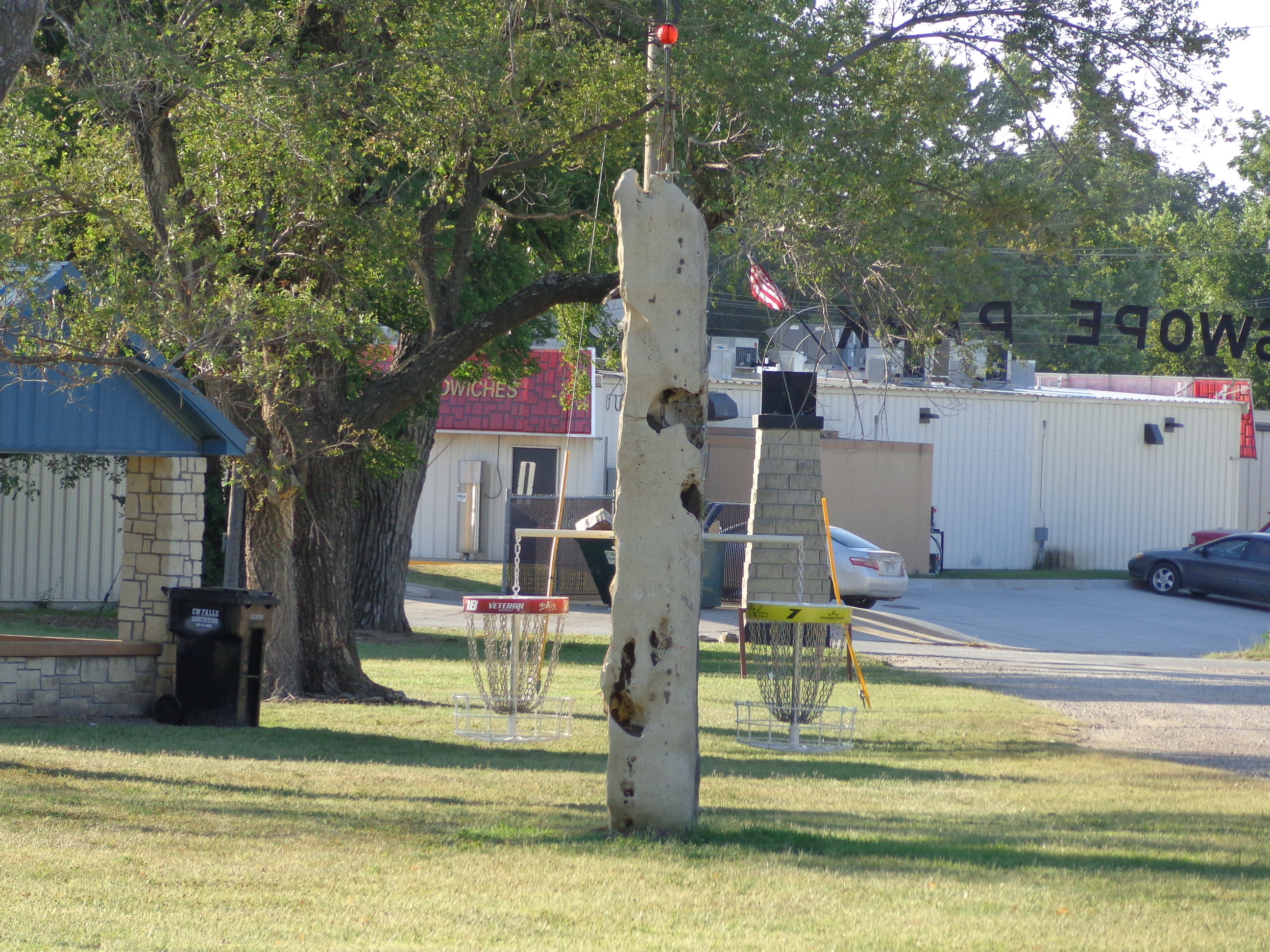 Chase Disc Golf Junior Course City of Cottonwood Falls Kansas
