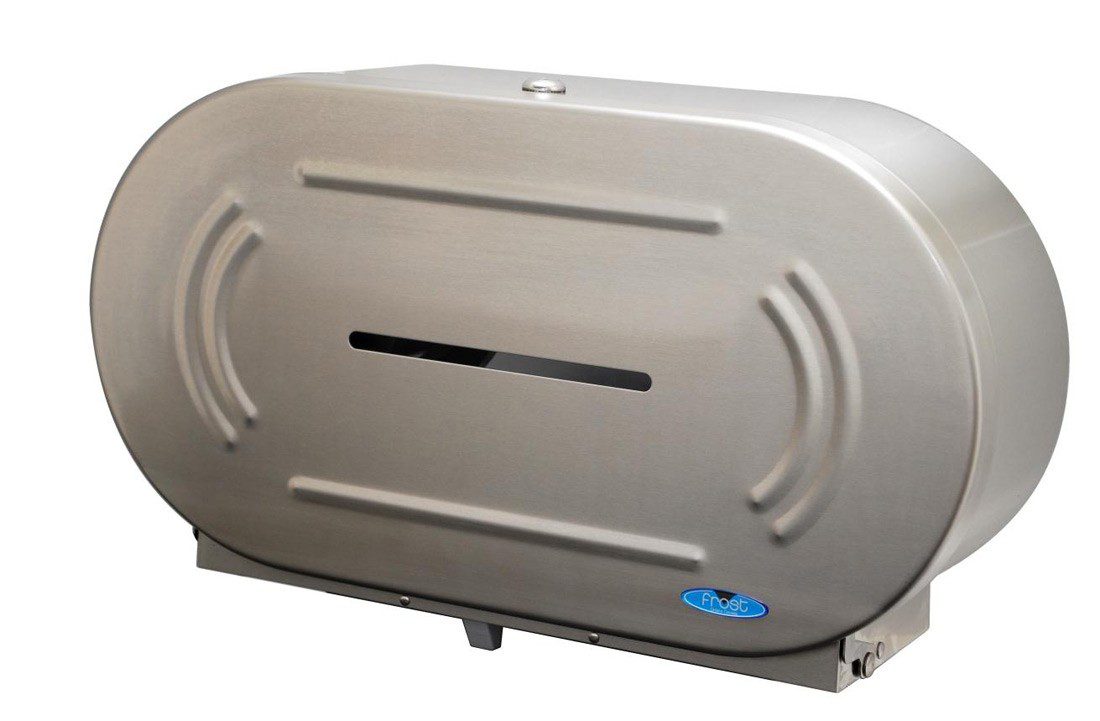 Frost Jumbo Toilet Tissue Dispenser, Two Rolls Canadian Washroom Products