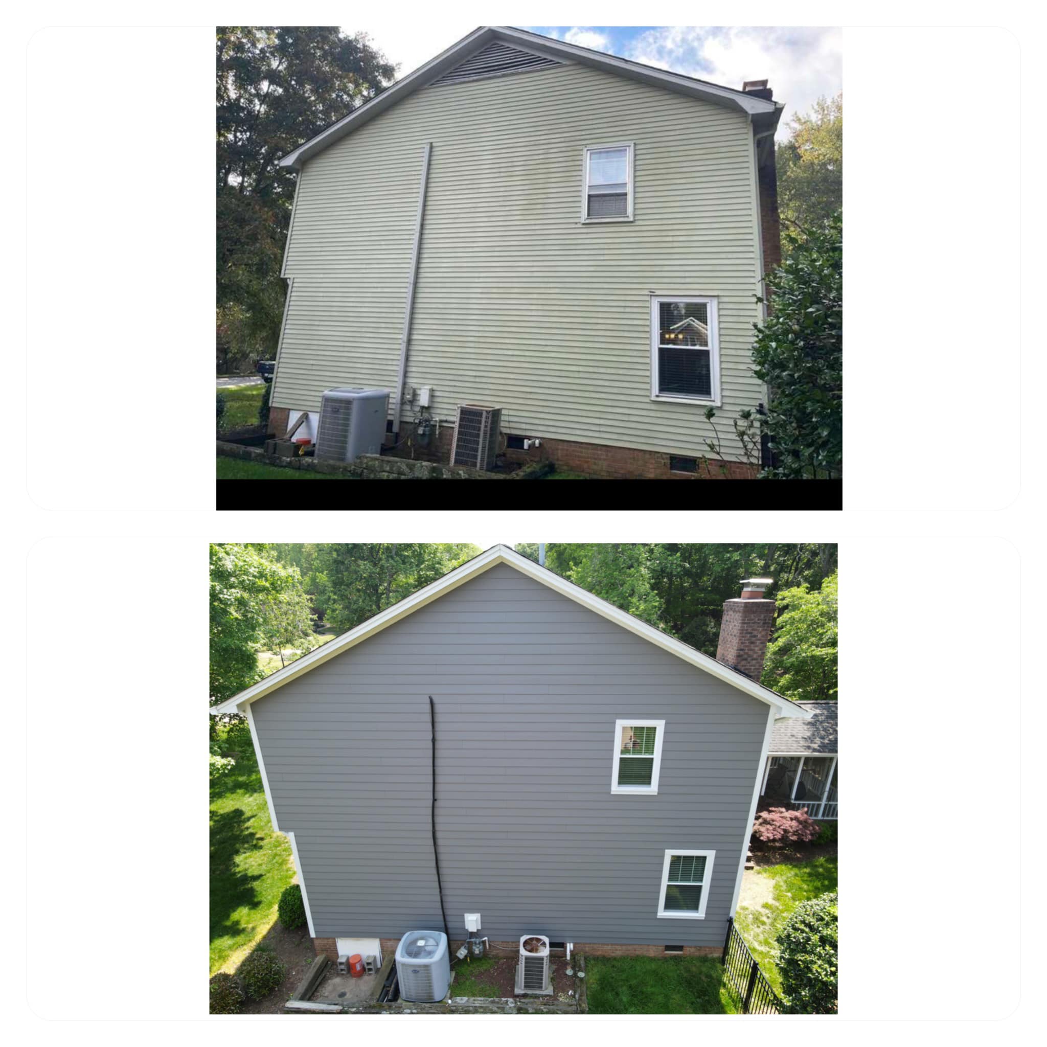 Briarwood Drive Siding Installation in Simpsonville, SC