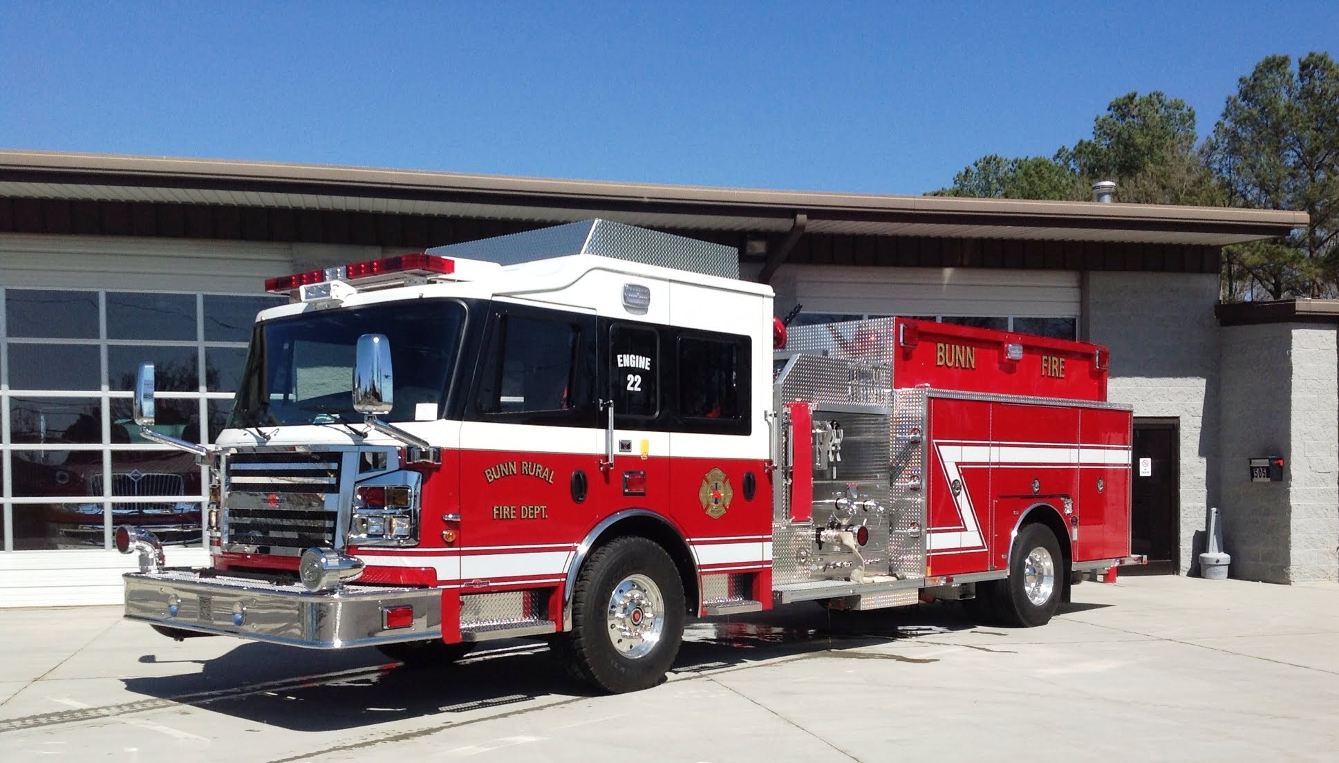 Bunn Rural Fire C.W. Williams Fire Apparatus