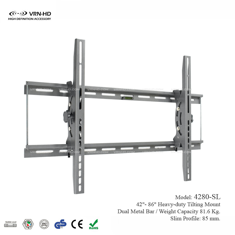 New 4280SL ขาแขวนทีวี, LED, LCD, PLASMA TV 42 86 นิ้ว ปรับก้มเงยได้