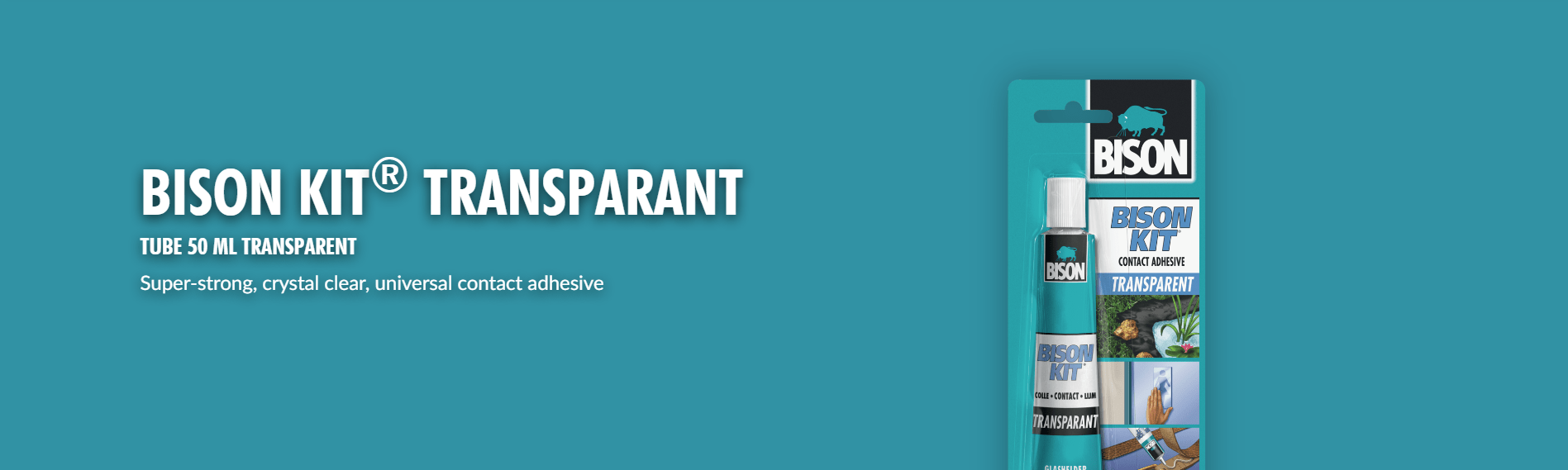 Bison Kit Transparent Cyanotec