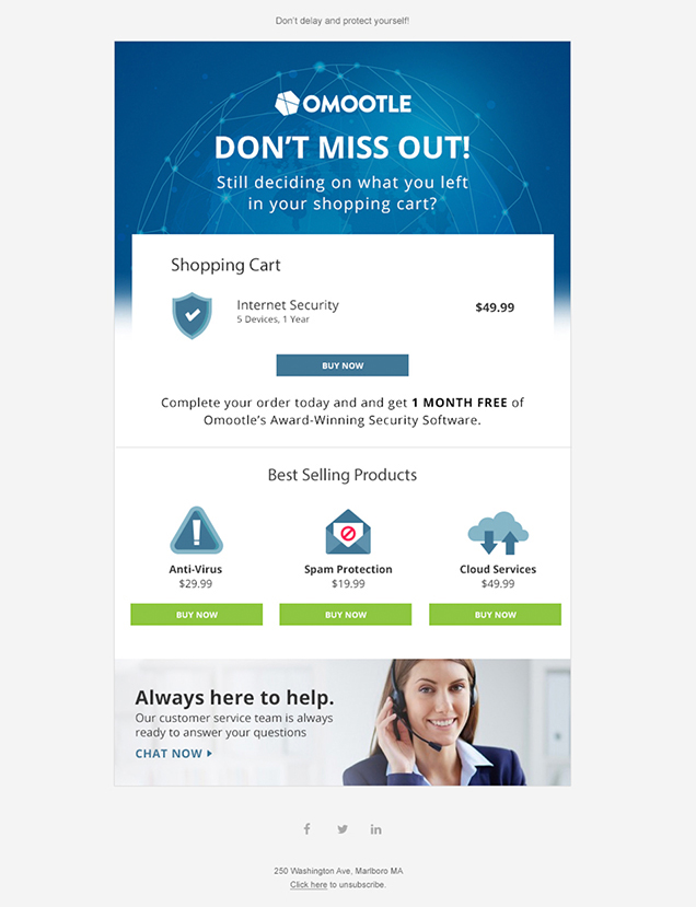 Email Remarketing Cybba