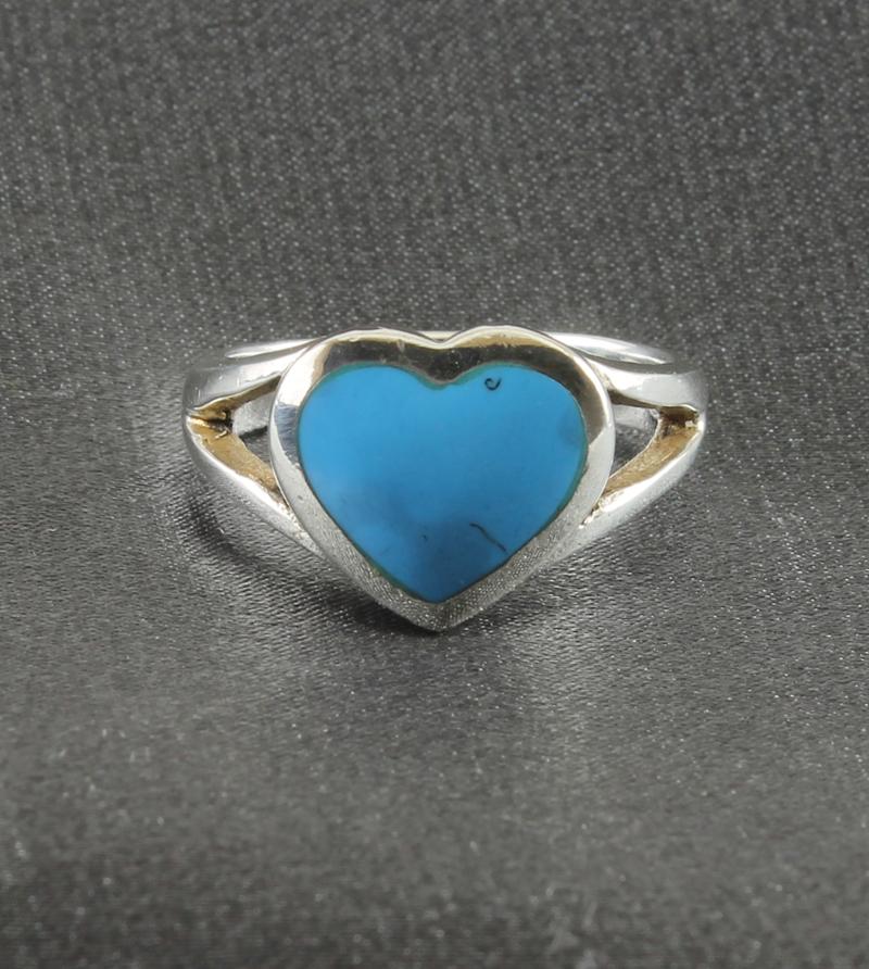 Turquoise Heart Ring Cybelle