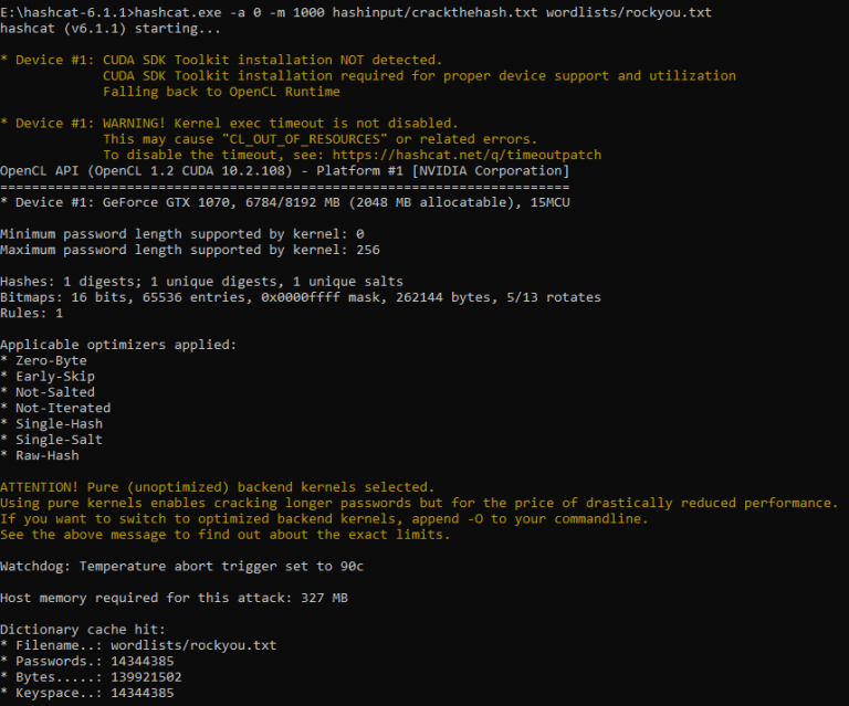 THM Crack The Hash CTF » Cyber99