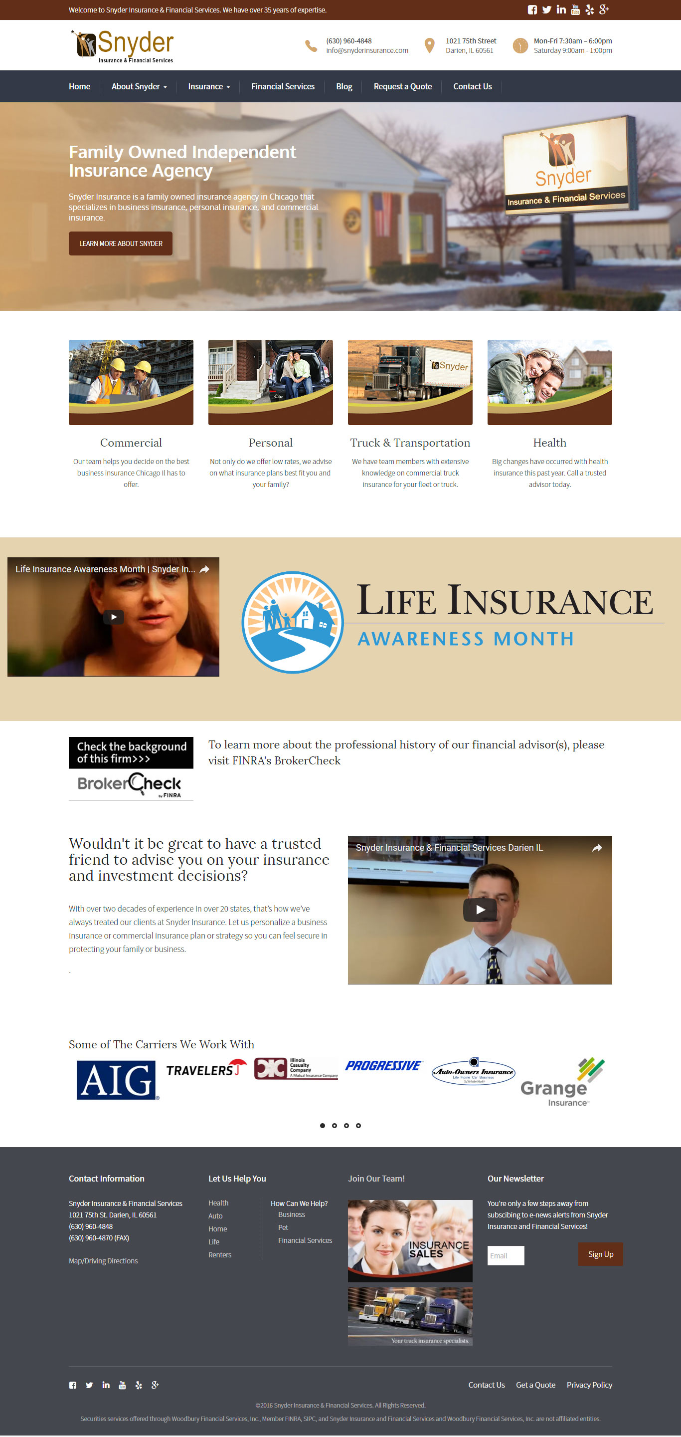 Snyder Insurance Health Insurance Chicago Snyder Insurance / Snyder