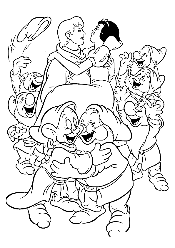 Snow White Coloring Pages