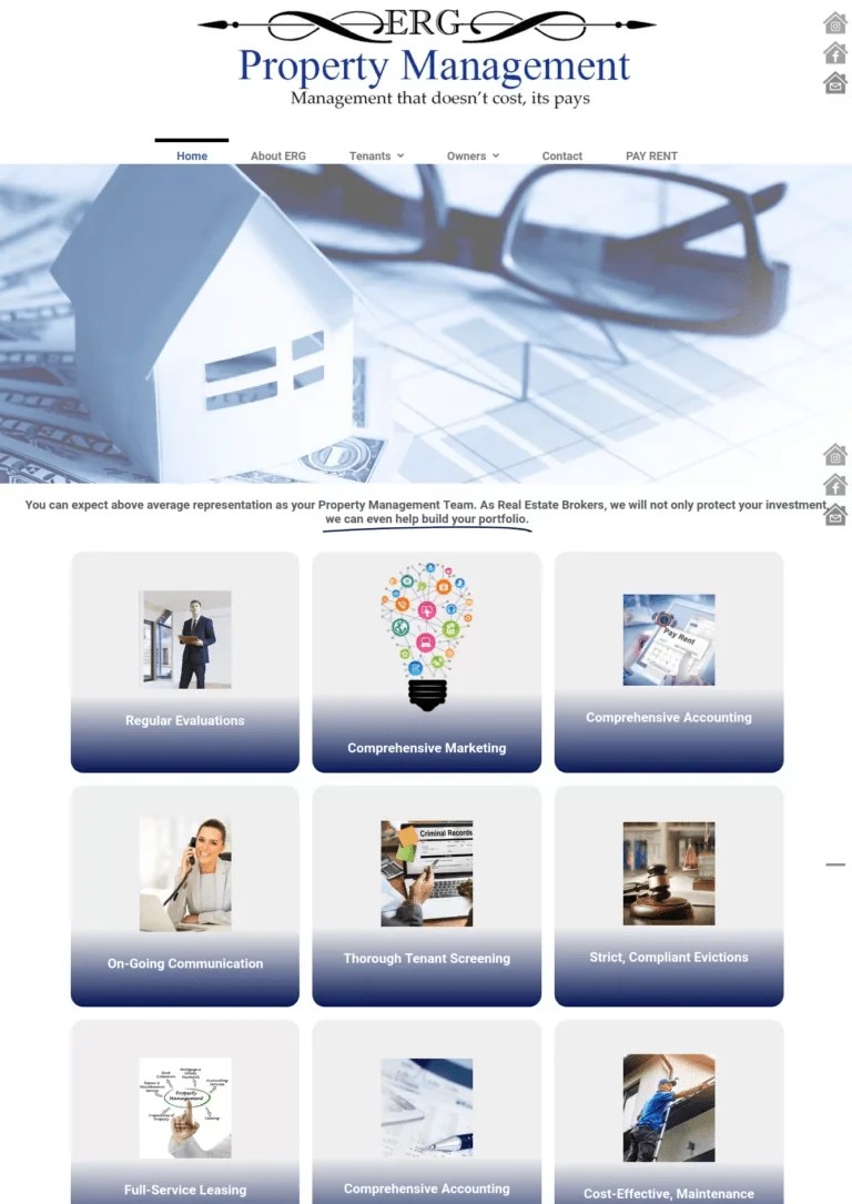 ERG Property Management Showcase CyberChimps