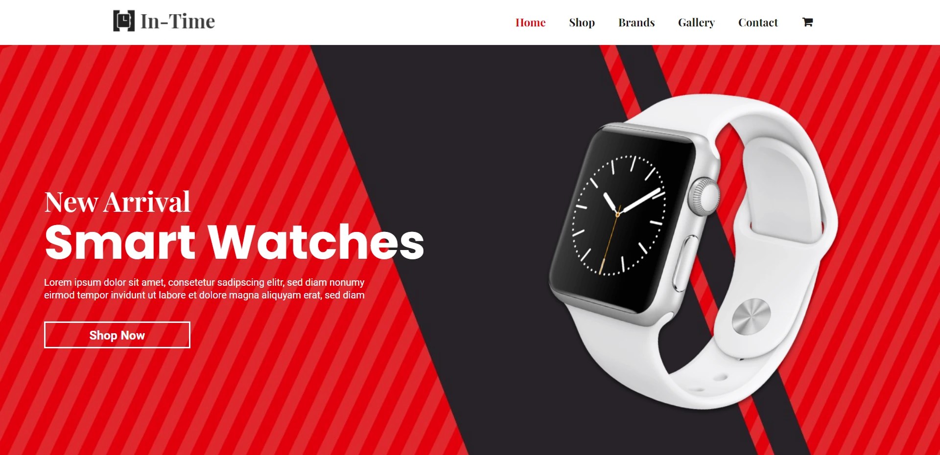 Watch Store WordPress site Template