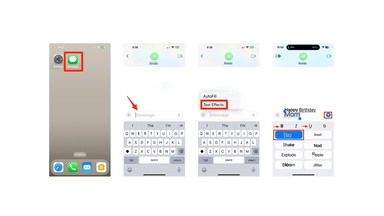 iOS 18's new text formatting and effects in messages CyberGuy