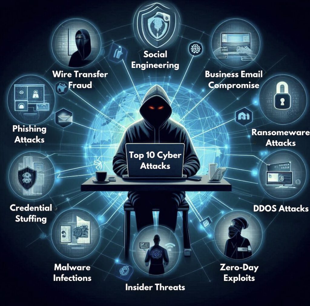 Top 10 cyberaanvallen en hoe erop te reageren CyberHoot