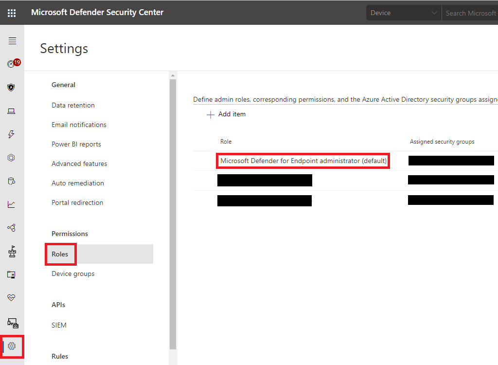 All Microsoft 365 Defender Permissions Menu Locations