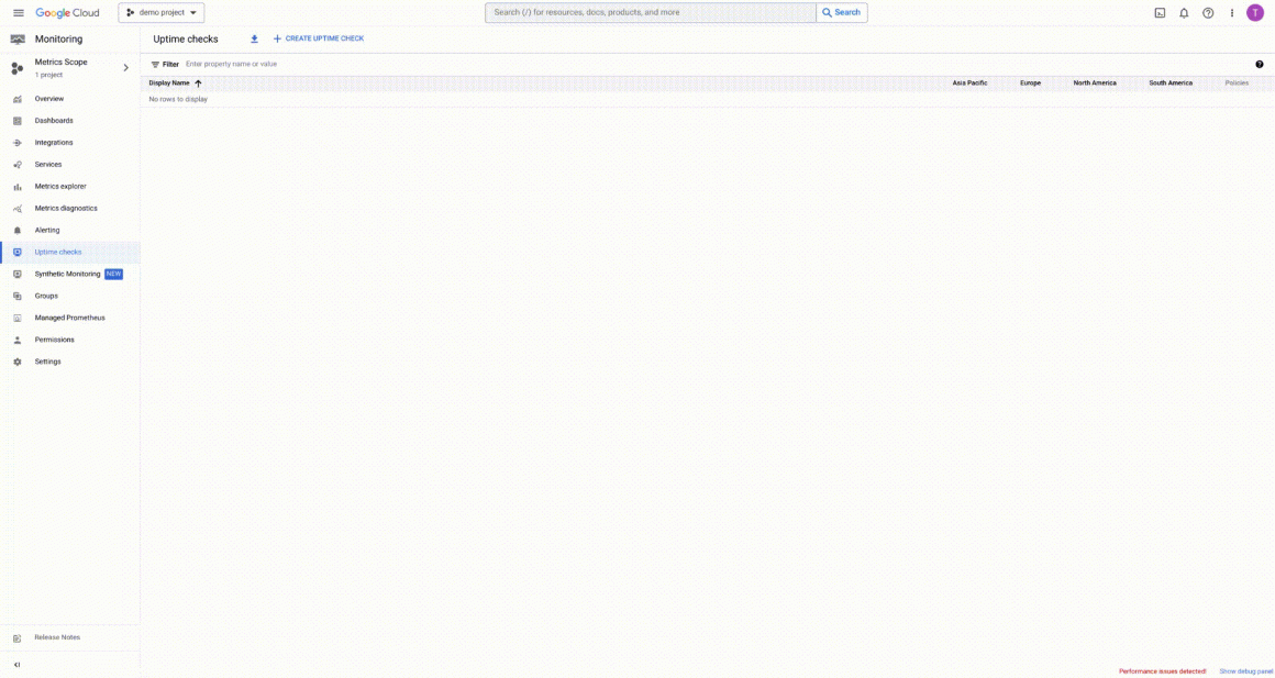 Verify POST Endpoint Availability With Uptime Checks Global Cloud