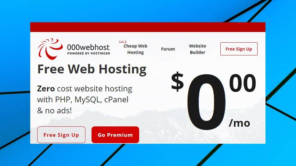 000WebHost Review [Free Web Hosting] Cyber Security Magazine