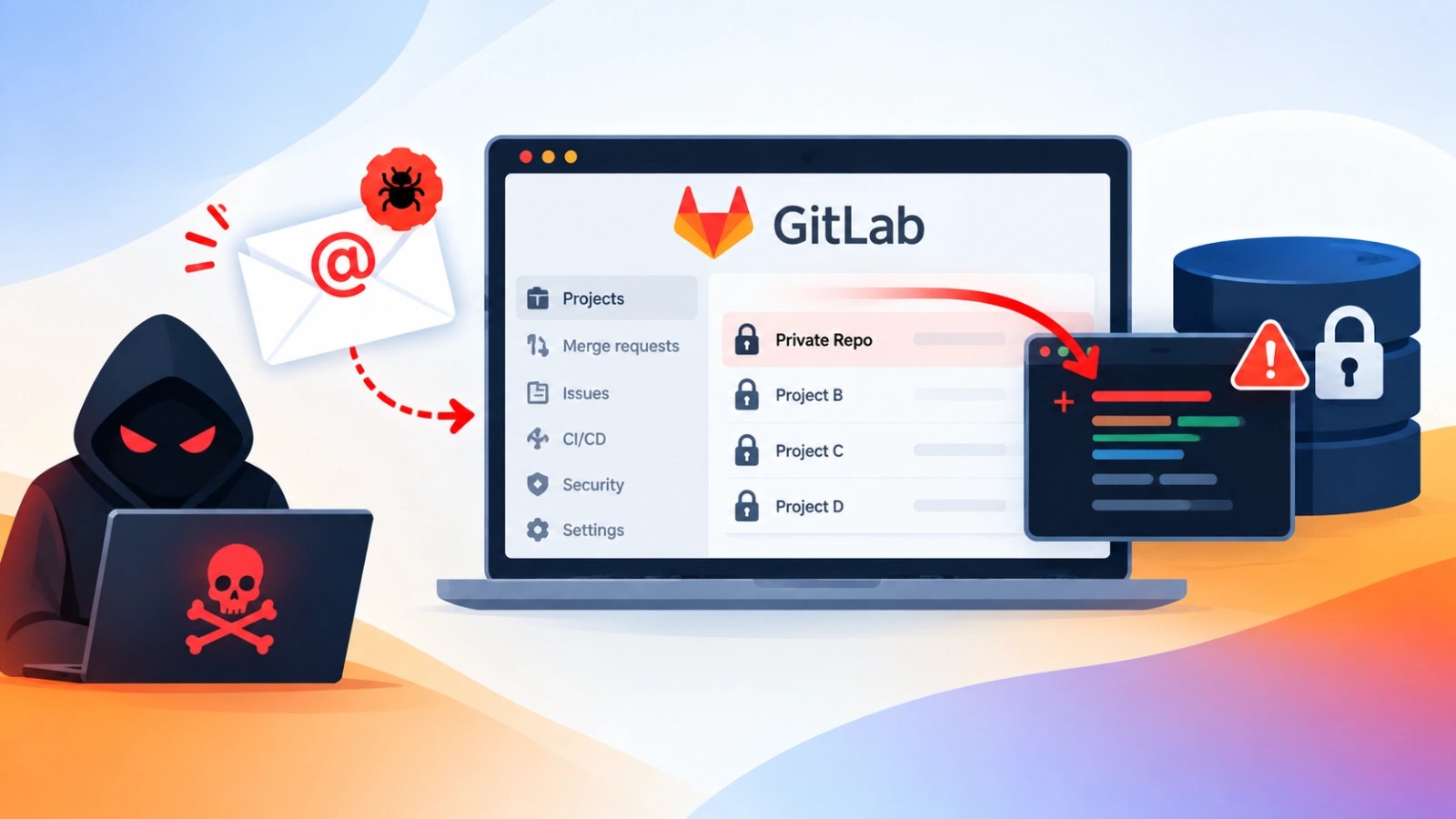GitLab Vulnerability Exposes Private Repositories to Code Injections