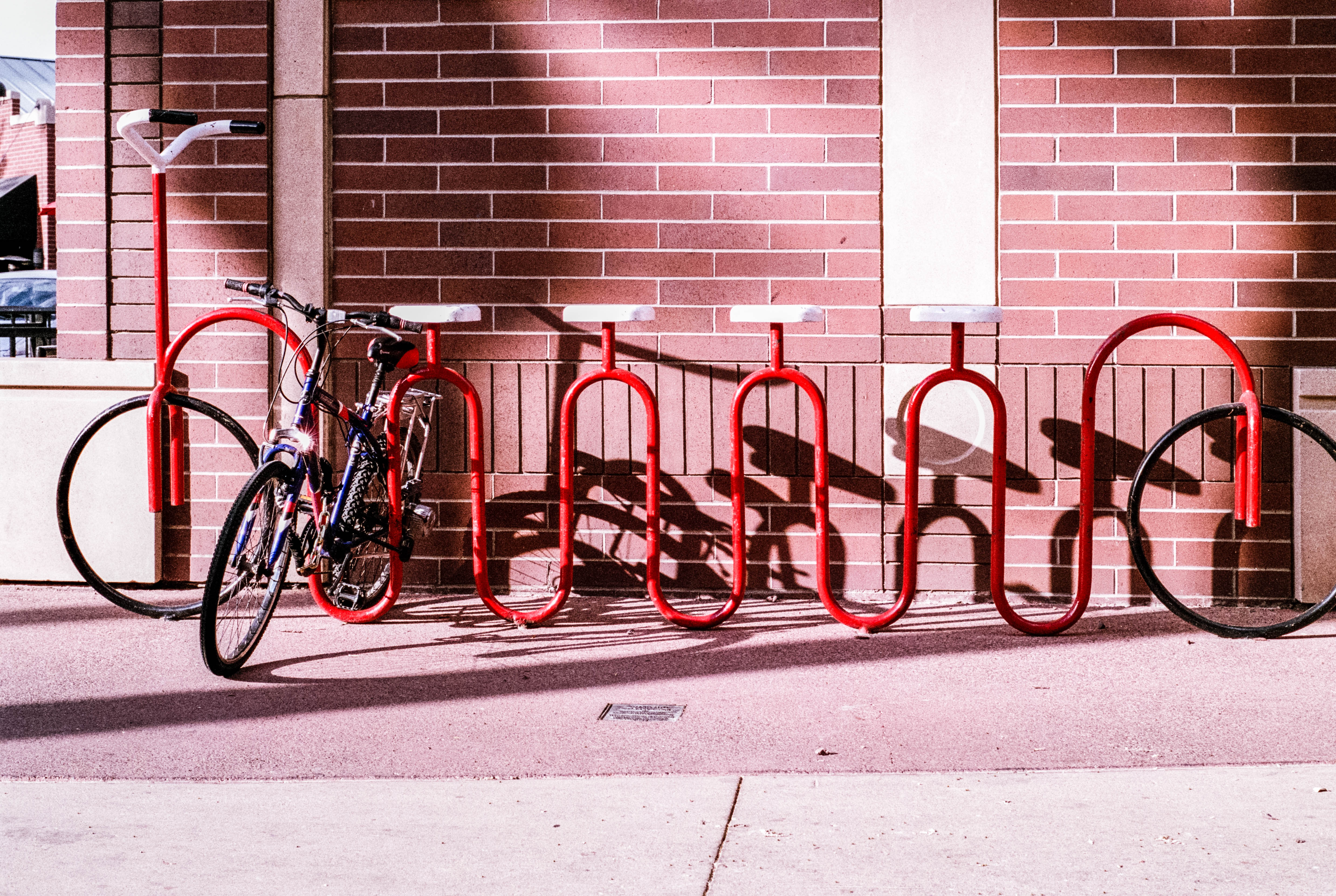 Bicycle Rack Photography by CyberShutterbug