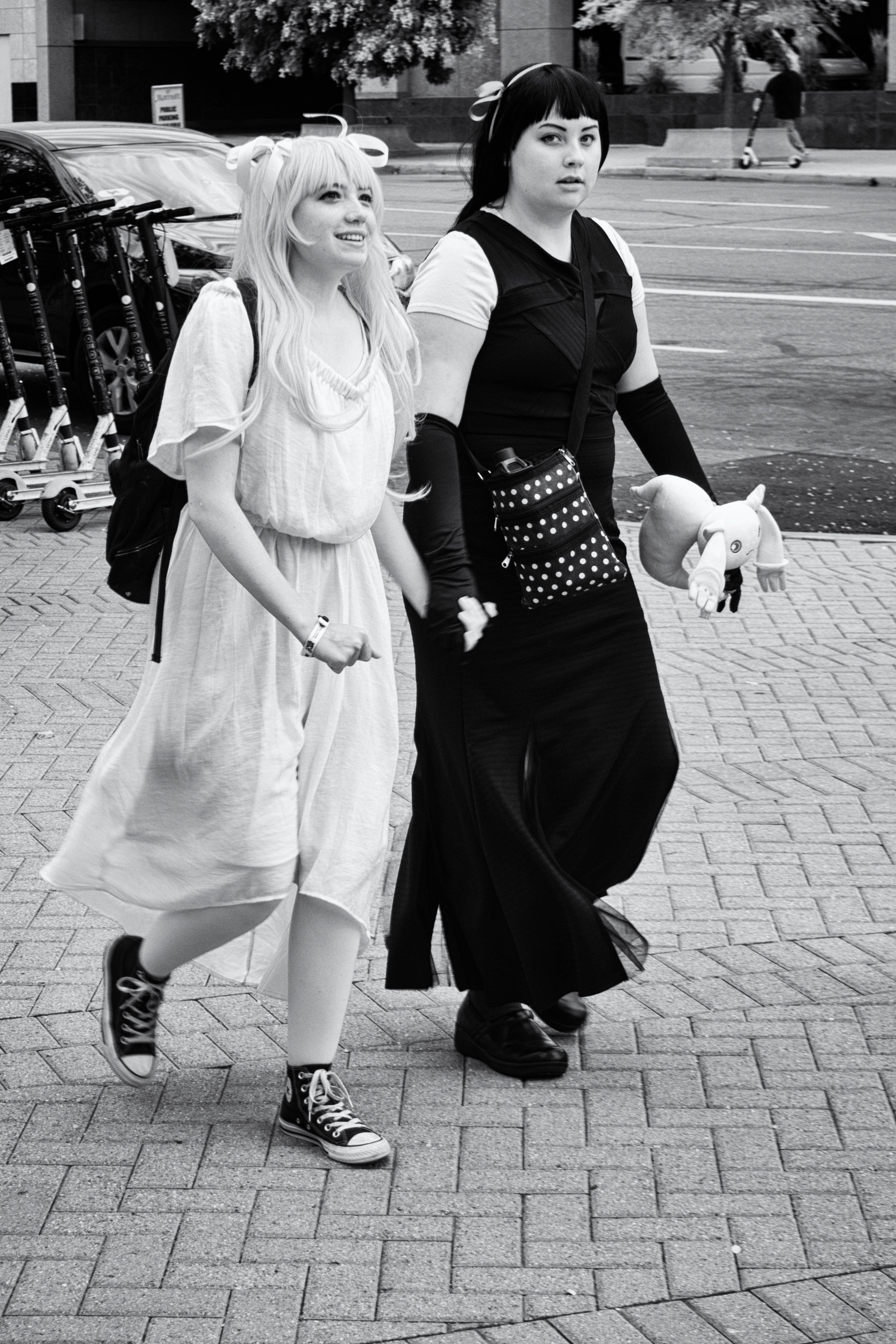 Black and White Together Photography by CyberShutterbug