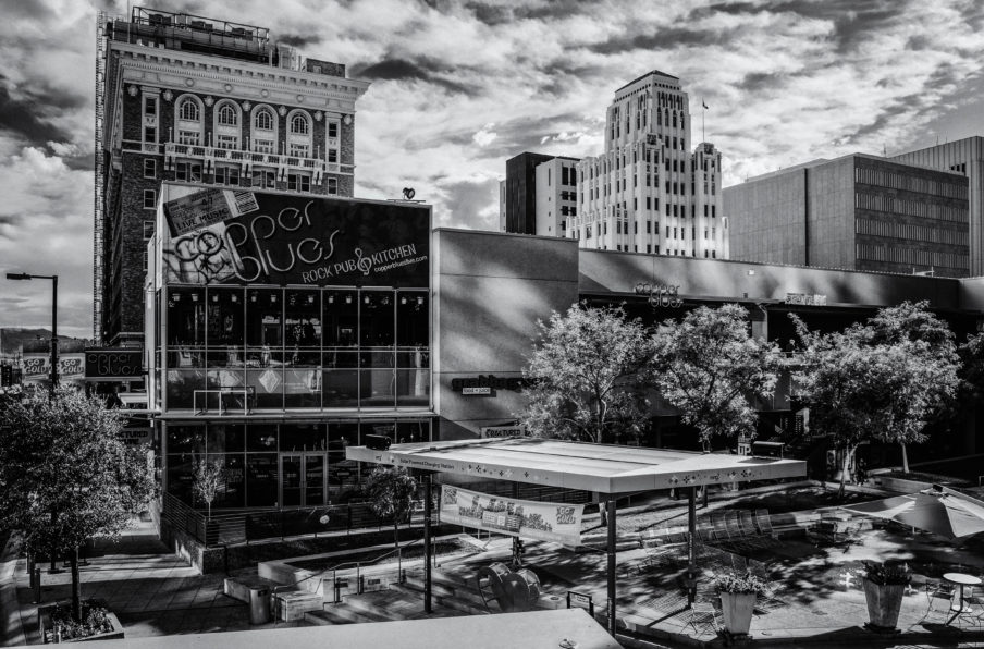 Copper Blues BW Photography by CyberShutterbug