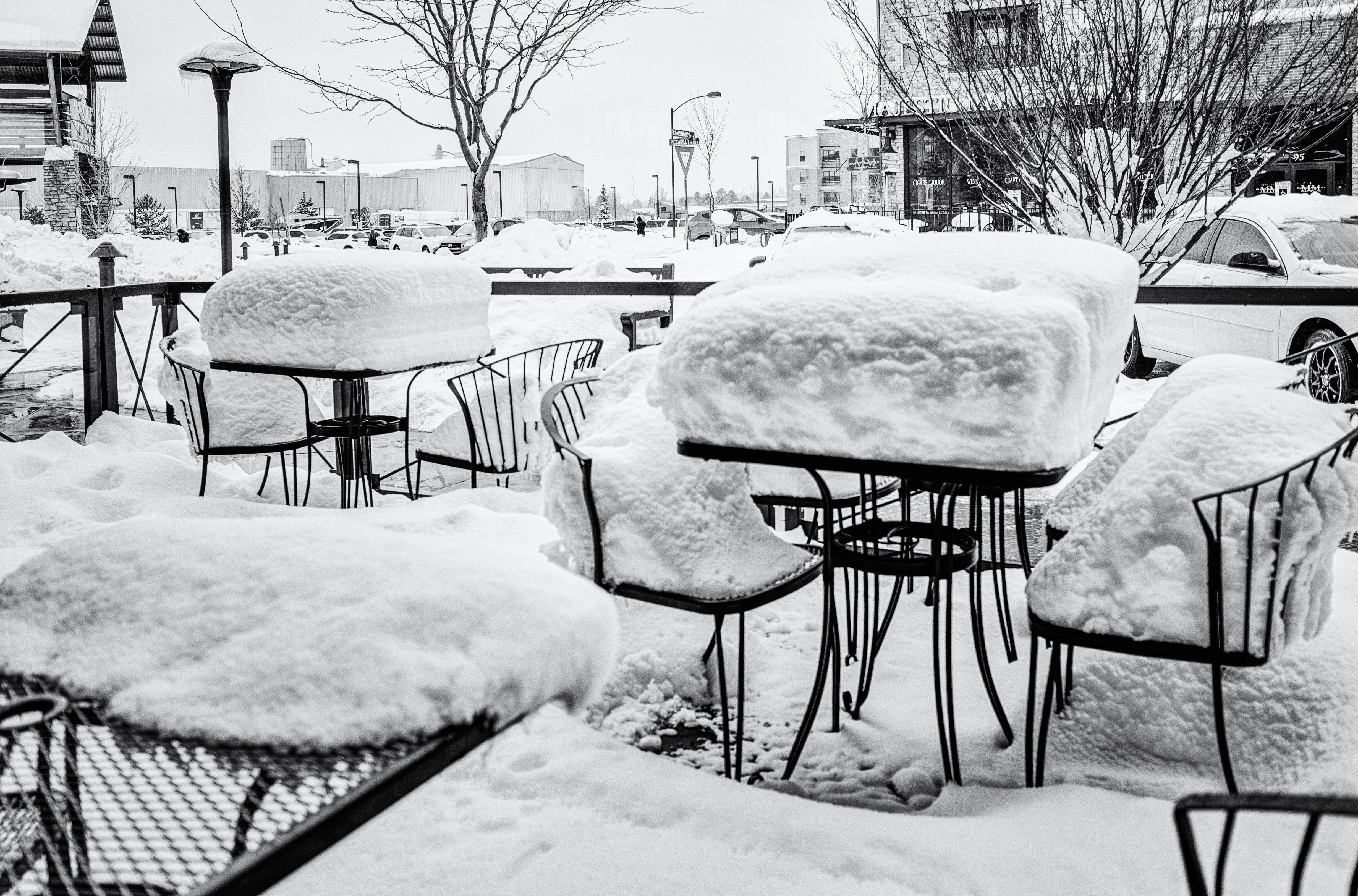 Outdoor Seating Available Photography by CyberShutterbug