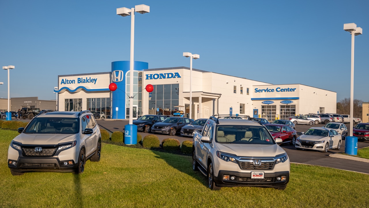 CyberSwitching EV Charging Stations for Alton Blakley Honda Dealership