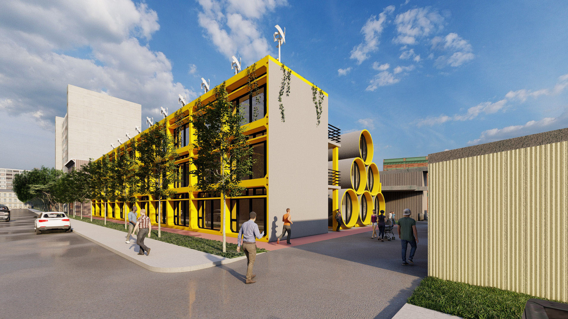 homeD 323 & 360 Alexander Street Cybertecture