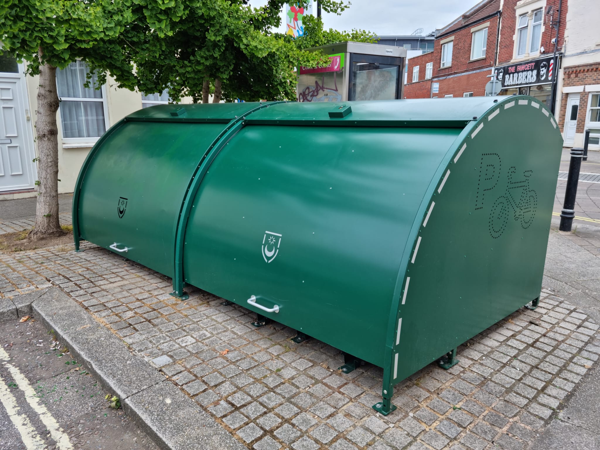 PO4 0ED 1A Addison Road/ 174A Fawcett Road, Portsmouth Cycle Parking