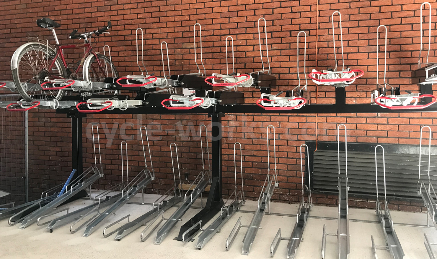 Josta 2Tier Cycle Racks Installed Outside Manchester Registrar's