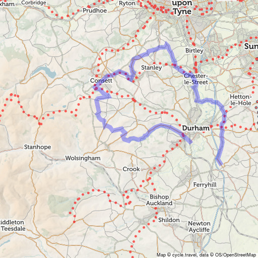 Bike map Cycle route planner cycle.travel
