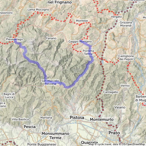 Bike map Cycle route planner cycle.travel